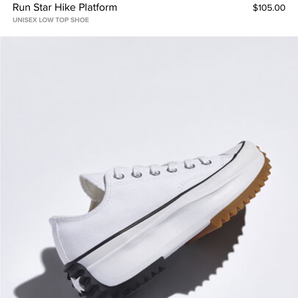 Converse Shoes - Converse White Run Star Hike Platform Shoes